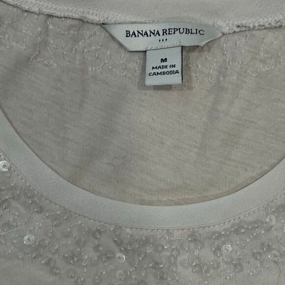 Gap, Banana Republic & Danskin now, T-Shirt & Tank Top Lot of 6, Women’s S/M - Picture 3 of 16